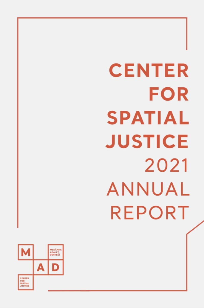 Mekanda Adalet Derneği - 2021 Faaliyet Raporu - İngilizce